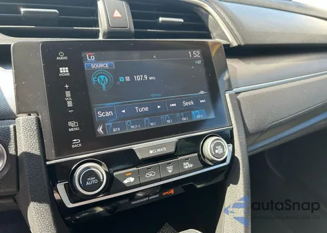 2018 Honda Civic Ex из США, поврежденный, VIN 2HGFC2F75JH593368